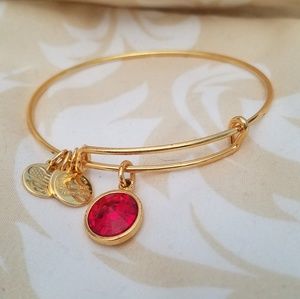 Alex & Ani Ruby Bracelet